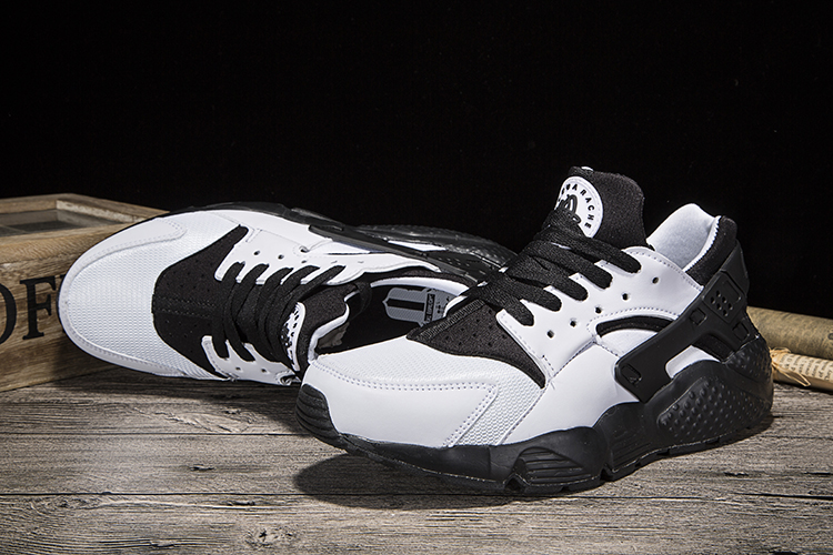 Nike Air Huarache White Black Shoes